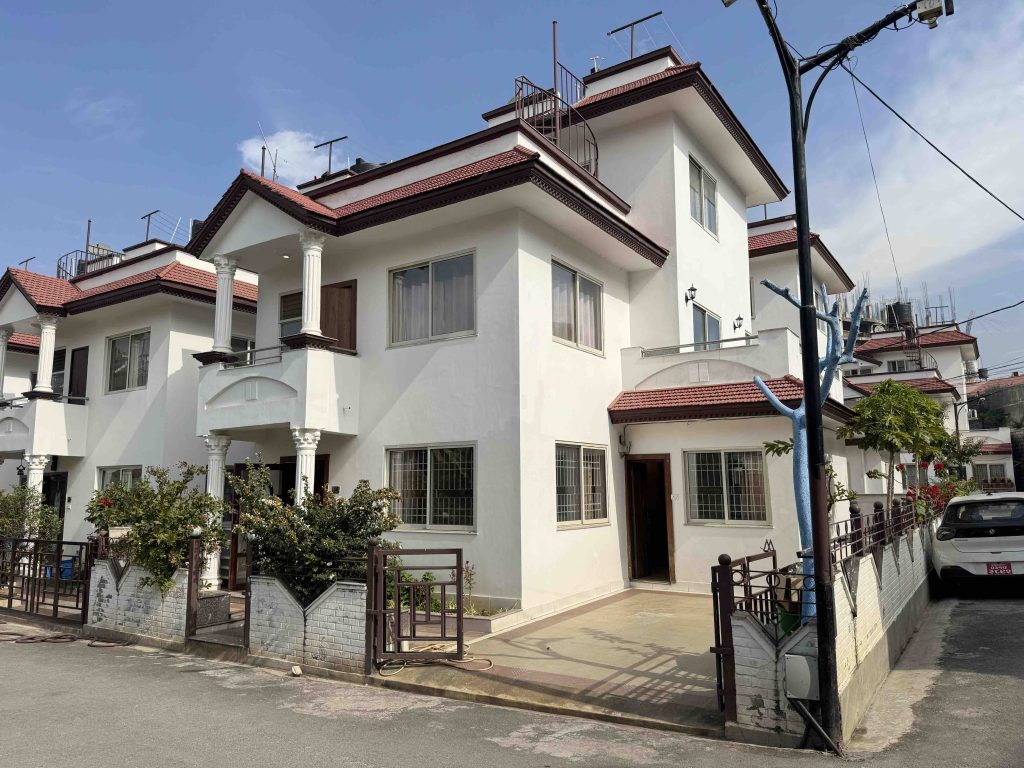 Luxury 4 BHK Colony House for Rent in Hill View Housing, Balkumari | Lalitpur